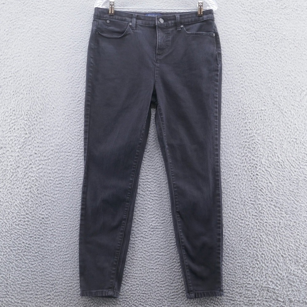 Talbots Simply Flattering Collection Jeggings Womens 10 Dark Gray High Rise